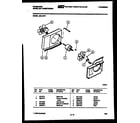 Frigidaire A06LH5F1 air handling parts diagram