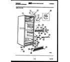 Frigidaire FPIF117BE cabinet parts diagram