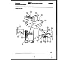 Frigidaire FPIF117BE ice maker and installation parts diagram
