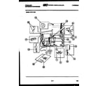 Frigidaire FPIF117BE system and electrical parts diagram