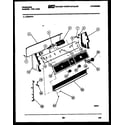 Frigidaire WISCL6 console and control parts diagram