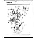 Frigidaire WISCL6 motor and idler arm clutch diagram
