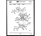 Frigidaire WISDL3 cabinet parts diagram