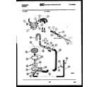 Frigidaire WCIDL3 pump, water valve and water inlet diagram