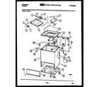 Frigidaire WCISFL0 cabinet parts diagram