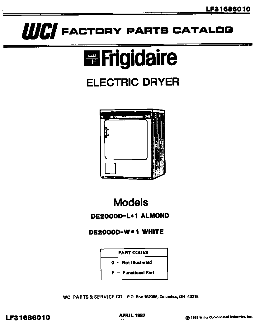 Parts diagram