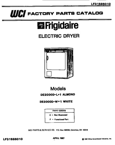 Parts diagram