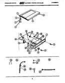 Top, controls and miscellaneous parts