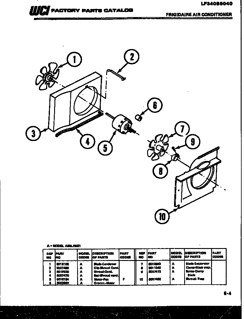 Air handling parts