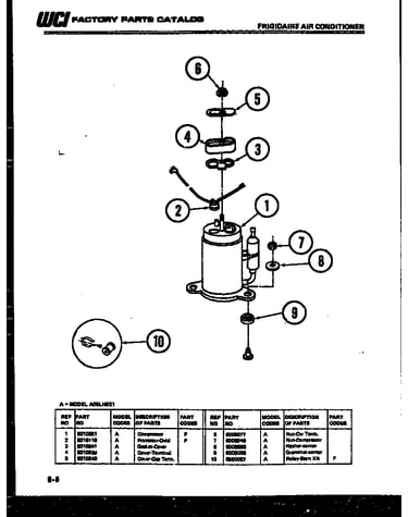 Compressor parts