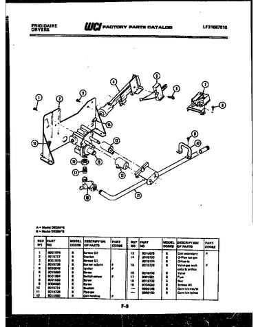 Burner parts