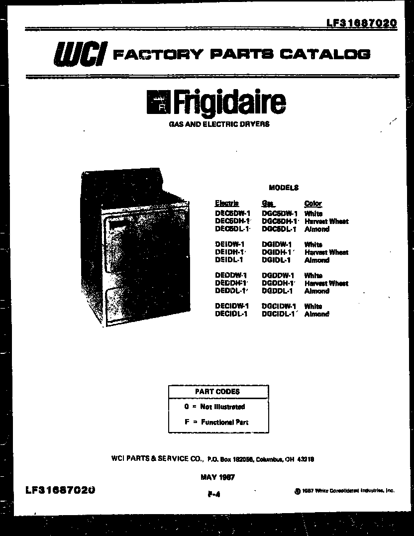 Parts diagram