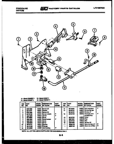 Burner parts