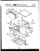 Door, top and cabinet parts