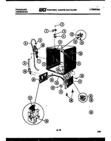 Tub parts