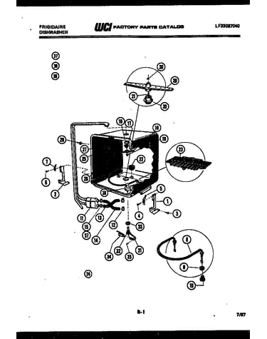 Inner tub parts