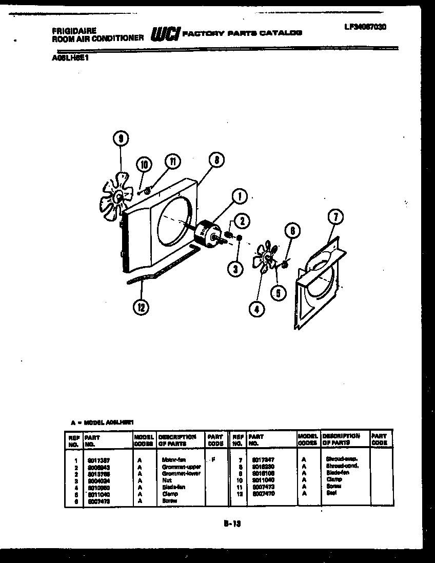 Air handling parts