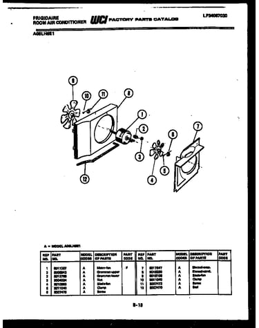 Air handling parts