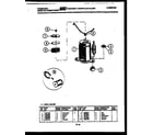 Frigidaire A06LH8E1 compressor parts diagram