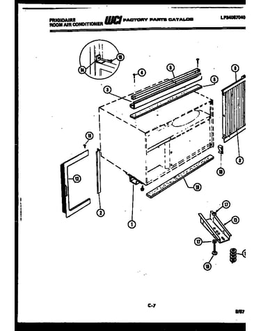 Window mounting parts