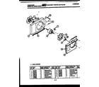 Frigidaire A06LE3E1 air handling parts diagram