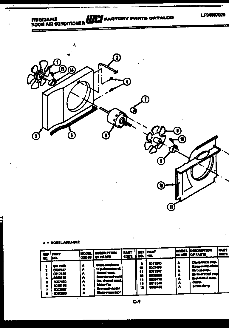 Air handling parts