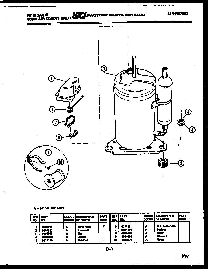 COMPRESSOR PARTS