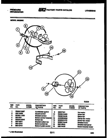 Air control parts