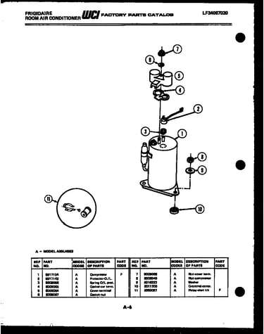 Compressor parts