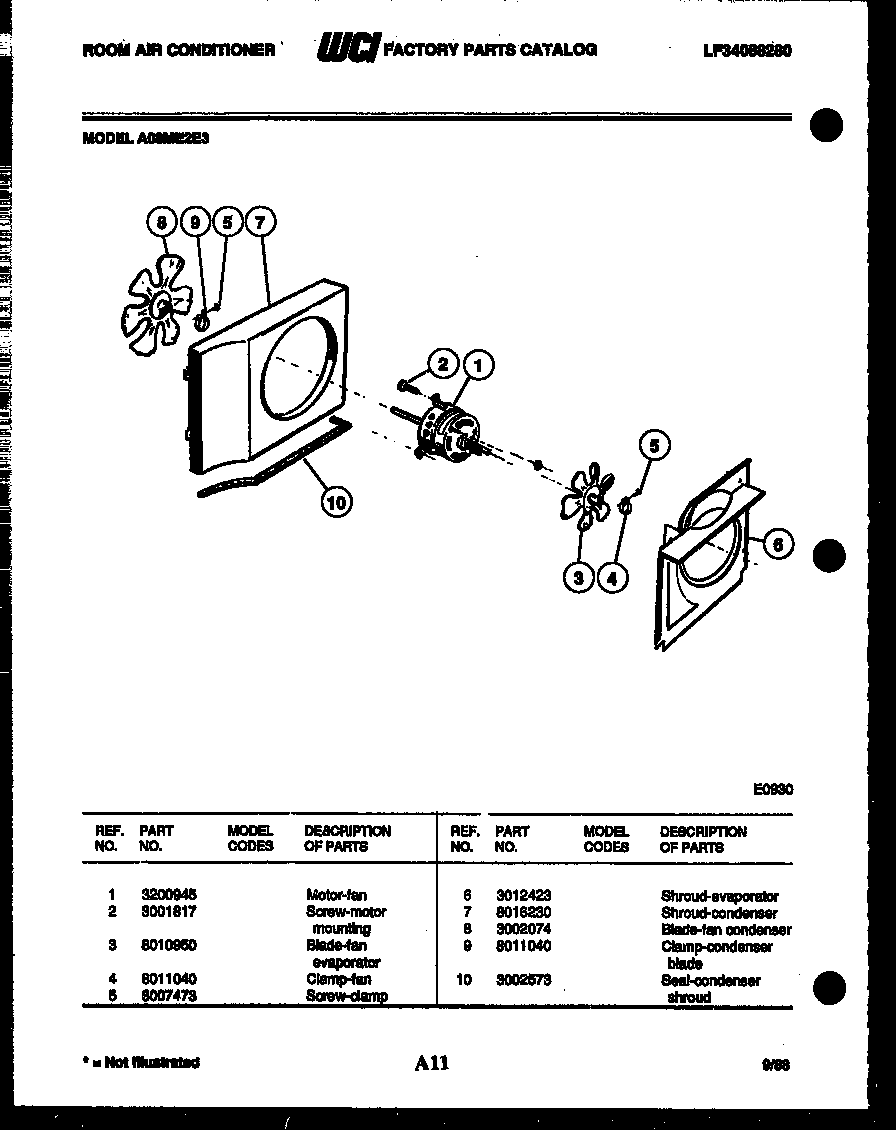 Air handling parts