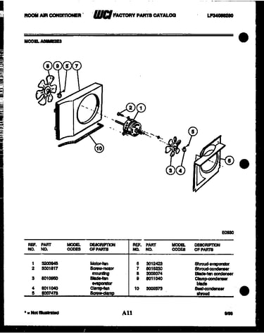 Air handling parts