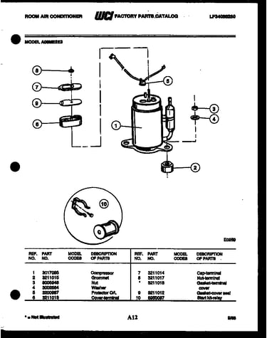 Compressor parts
