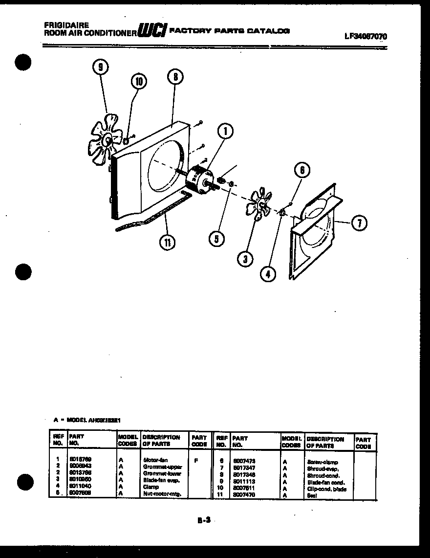 Air handling parts