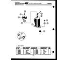 Frigidaire AH08ME2E1 compressor parts diagram