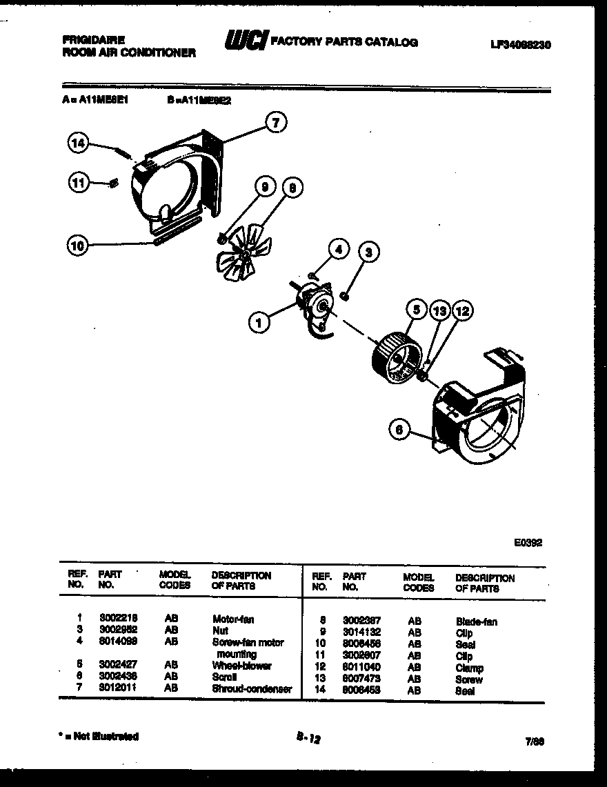 Air handling parts