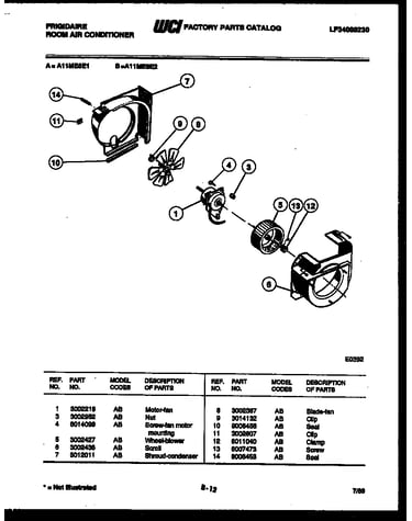 Air handling parts