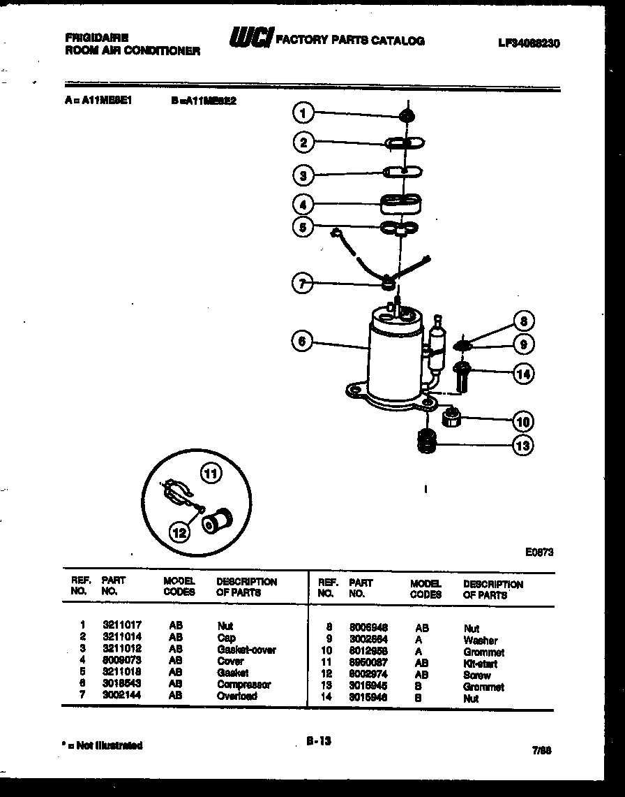 Compressor parts
