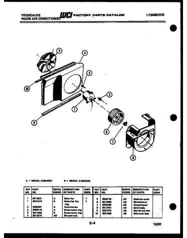 Air handling parts