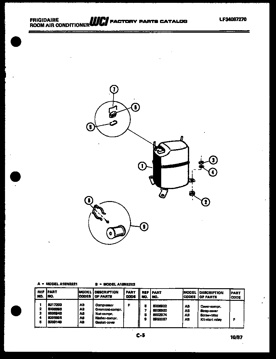 Compressor parts