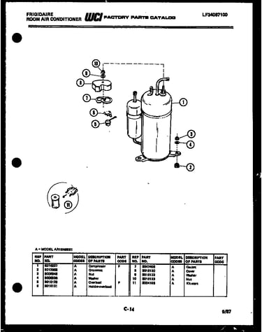 Compressor parts