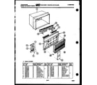 Frigidaire AR18NS5E1 cabinet parts diagram