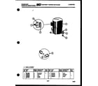 Frigidaire AR18NS5E1 compressor parts diagram