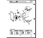 Frigidaire AHR18NS5E1 electrical parts diagram