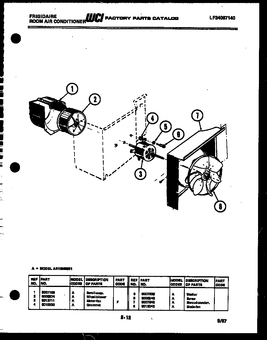 Air handling parts