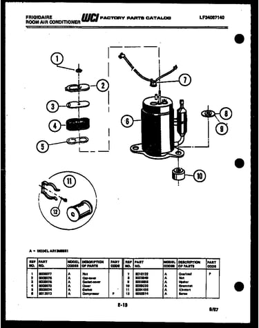 Compressor parts