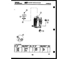 Frigidaire AHR24NS5E1 compressor parts diagram