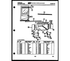 Frigidaire AHR24NS5E1 window mounting parts diagram