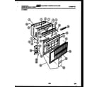 Frigidaire A11ME5E1 cabinet parts diagram