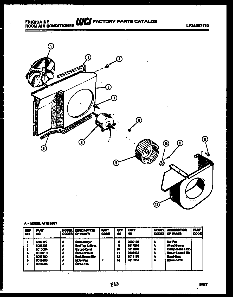 Air handling parts