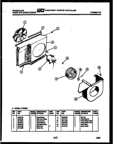 Air handling parts